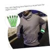 Mipcase 5pcs Led Slap Wristbands for Night Running Walking and Sports Safety Armbands Clapping Function for Enhanced Visibility and Comfort view 4