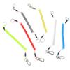 Mipcase 6pcs Heavy Duty Retractable Lanyard for Fishing Boating and Outdoor Sports Protective Coiled Safety Rope Multi-use Functionality view 1