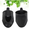 HANABASS 1pair Cycling Shoe Windproof and Warm Half Overshoes for Outdoor Riding Xs-s Black Material for Protecting Shoes and Keeping Feet Warm view 3