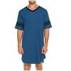 Black Polo Shirts for Men Mens Collared Shirts Short Sleeve 4th of July Shirts Men Mens Fitted Dress Shirts Pullover De Hombre De Moda 2023 July Tshirt for Men(Blue,Medium) view 2