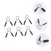 GOOHOCHY 6pcs Weight Bar Clips Durable Spring Clip Collars for Secure Weightlifting Fitness Training Compatible with Standard Dumbbell and Barbell Bars view 3