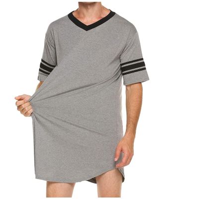 Men Shirts Collar Shirts for Men Polo Sweater Men Muscle Fit Shirt Flag Shirt Henley Long Sleeve Shirts for Men(Grey,5X-Large)