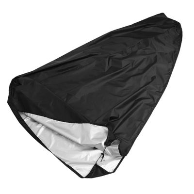 BRIGHTFUFU Running Machine Cover Treadmill Protective Cover Oxford Black Home Gym Equipment