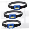 Hoement 3pcs Led Headlamp for Outdoor Activities Lightweight Running and Camping Headlight Durable Blue Design Without Battery for Jogging Fishing Hiking view 4