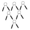 balacoo 6pcs Barbell Spring Clip Collars for Weightlifting Secure Dumbbell and Barbell Clamps Easy Release Weight Clips with Superior Grip for Safe Workouts view 1