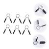 balacoo 6pcs Barbell Spring Clip Collars for Weightlifting Secure Dumbbell and Barbell Clamps Easy Release Weight Clips with Superior Grip for Safe Workouts view 4