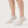 Ekorganix AgileLinen Sporty Short Mesh-Knitted Breathable Linen Socks (US, Numeric, 9, 11, Regular, Regular, 3-Pack) view 2