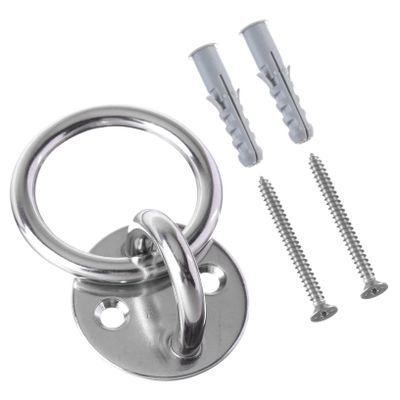balacoo Ceiling Anchor Fixed Disk Wall Mount Suspension Trainer Bracket Gym Equipment for Home