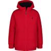 Nautica Boys' Heavyweight Hooded Bubble Jacket with Polar Fleece Lining, Tango Red, 4 view 1