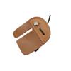 Outanaya 2pcs Three Finger Protective Gear for Cowhide Glove for Recurve Shooting Fit for Left and Right Hand Lightweight and Portable Design Brown view 2