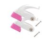 HWHXCZYH Roller Skate Stoppers - 2 Pack Durable Inline Skate Brake Pads for Kids and Adults - Easy to Install Replacement Brakes for Rollerblades (Fits 6mm Axle & 0.98" Stopper Base) (White Powder) view 1