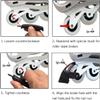 HWHXCZYH Roller Skate Stoppers - 2 Pack Durable Inline Skate Brake Pads for Kids and Adults - Easy to Install Replacement Brakes for Rollerblades (Fits 6mm Axle & 0.98" Stopper Base) (White Powder) view 2