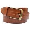 3581104 Men's Leather Belts One Piece 100% Genuine Leather Classic Casual Dress Belt (Tan, 44) view 1