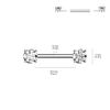14GA ASTM F-136 Implant Grade Titanium Prong Set CZ Crystal Ends Nipple Barbells, Sold as a Pair (Rose Gold Tone/Pink) view 2