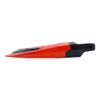 Voit Floating Rubber Fins, Duck Feet Fins, Comfortable Swimming Fins for Men, Women & Children, Great for Swim Training, Snorkeling & More Size S (5-7) Black & Red view 2