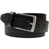 3581104 Men's Leather Belts One Piece 100% Genuine Leather Classic Casual Dress Belt (Black, 38) view 1