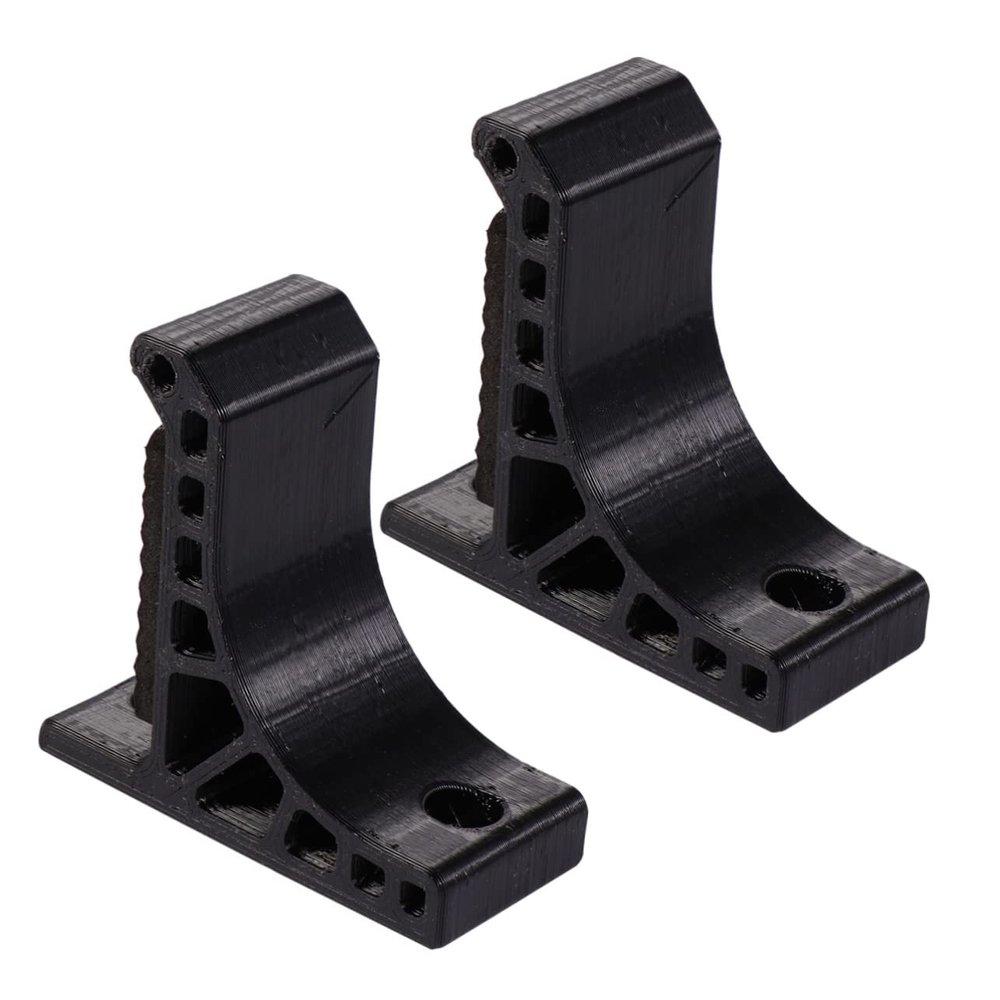balacoo 1 Pair Storage Hanger Wall Mount Recurve Rack Adhesive and Screw Mounting Universal Bracket Arrow Display Rack