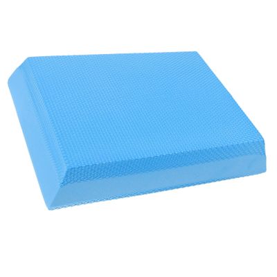 GOOHOCHY Yoga Balance Training Mat Non-slip Floor Pad for Indoor Use Comfortable Support for Knees Elbows and Hips for Physical Therapy and Yoga Practice Blue