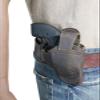 Barsony Brown Leather Ambidextrous 360Carry 12 Option Holster for Rock Island AL9.0 3" view 2