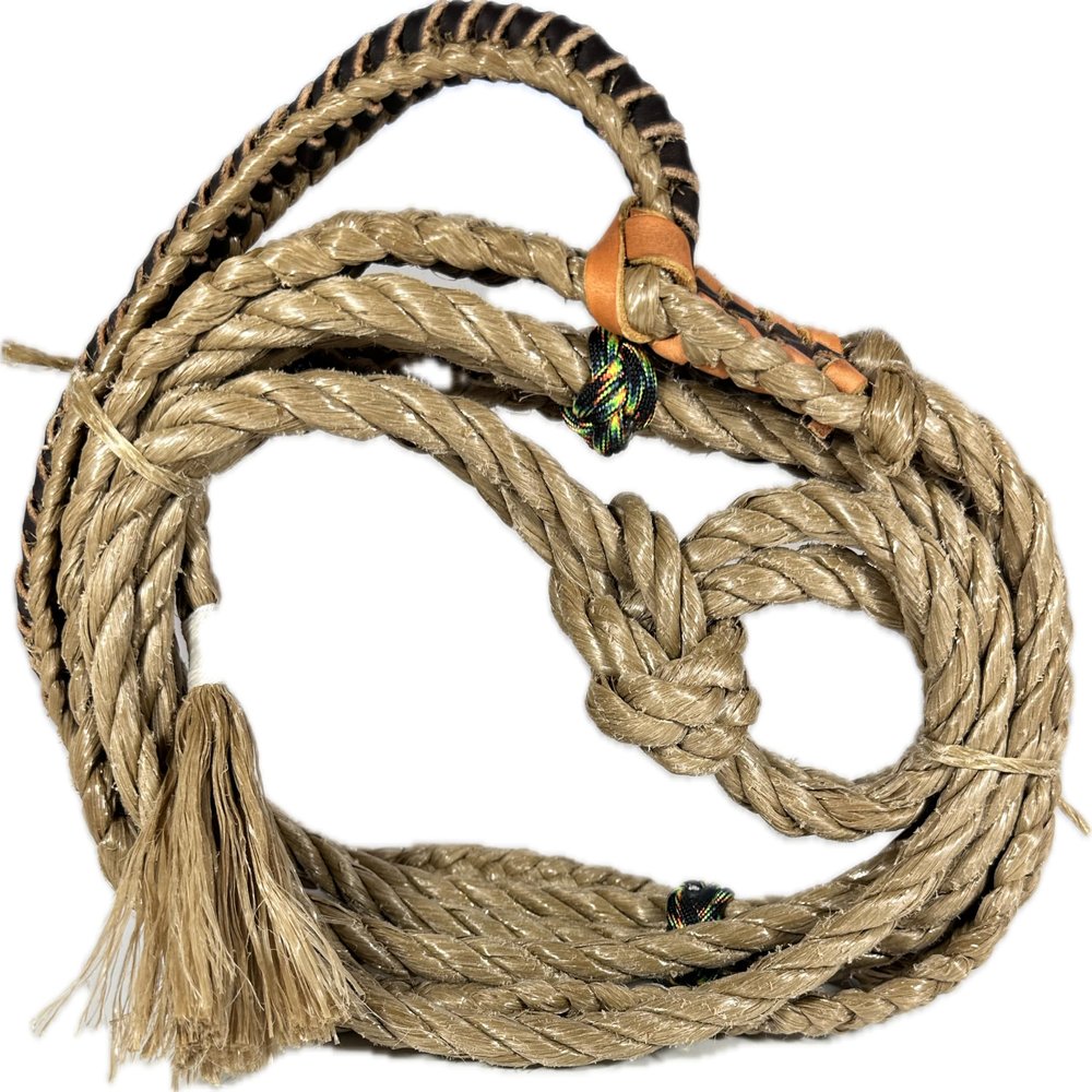 Steer Rope Right Hand lace Full Leather Kids Ropes