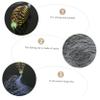 SUPVOX 4pcs Trap Netting for Freshwater Fishing Durable Fishing Accessories with Reinforced Bottom Unique Design for Improved Safety and Easy Throwing view 2