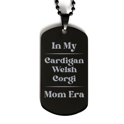 In My Cardigan Welsh Corgi Mom Era, Dog Tag Gifts For Cardigan Welsh Corgi Mom, Funny Gifts For Cardigan Welsh Corgi Mom, Graduation Valentines Birthday Gifts for Cardigan Welsh Corgi Mom, Mother