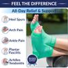 SB SOX - 2 Pairs Plantar Fasciitis Relief Socks (Nude, Medium + Gray, Medium) view 2