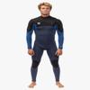 7 Seas Comp 3-2 Full Chest Zip Wetsuit Harbor Blue L view 1