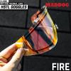 Maddog HK Army HSTL Paintball Airsoft Mask Goggle System | Replaceable Thermal Dual-Pane Anti Fog Lens | Adjustable Full-Face Safety Certified Protection - Black with Fire Lens view 4