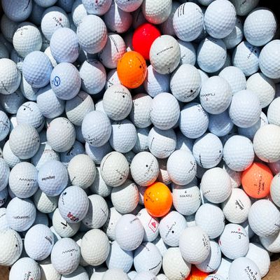 72 Shag/Practice/Hitaway/Range Used Golf Balls Mix in Mesh Bag