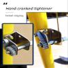 MENUBWPP Volleyball net Outdoor Badminton Net and Poles Belt Mechanical Pulley Fastening & Rubber Silent Tire Indoor Gym view 4