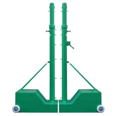 MENUBWPP Volleyball net Steel Volleyball/Badminton Stand Badminton Net with Stand Heavy Duty Can Play Tennis, Pickleball Etc(Style4)