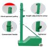 MENUBWPP Volleyball net Steel Volleyball/Badminton Stand Badminton Net with Stand Heavy Duty Can Play Tennis, Pickleball Etc(Style4) view 4