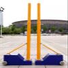 MENUBWPP Volleyball net Portable Badminton Net Volleyball/Badminton Stand with Stable Base with Wheels 6 Height adjustments(Style2) view 3