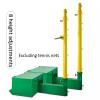 MENUBWPP Volleyball net 8 Height Positions Outdoor Volleyball Net and Poles with Stable BaseMetal Pulley Hand Cranked Tightener (Size : Style1) view 2