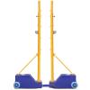 MENUBWPP Volleyball net Volleyball/Badminton Multifunctional Net with Heavy Stable Fillable Base & Wheels Outdoor Training view 1