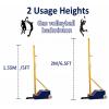 MENUBWPP Volleyball net Volleyball/Badminton Multifunctional Net with Heavy Stable Fillable Base & Wheels Outdoor Training view 3