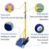 MENUBWPP Volleyball net Volleyball/Badminton Multifunctional Net with Heavy Stable Fillable Base & Wheels Outdoor Training view 4