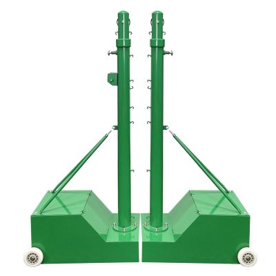 MENUBWPP Volleyball net Volleyball/Badminton Stand with Stable Base Volleyball Net for Backyard 8 Heights 5ft - 7.9ft (Size : Style2)