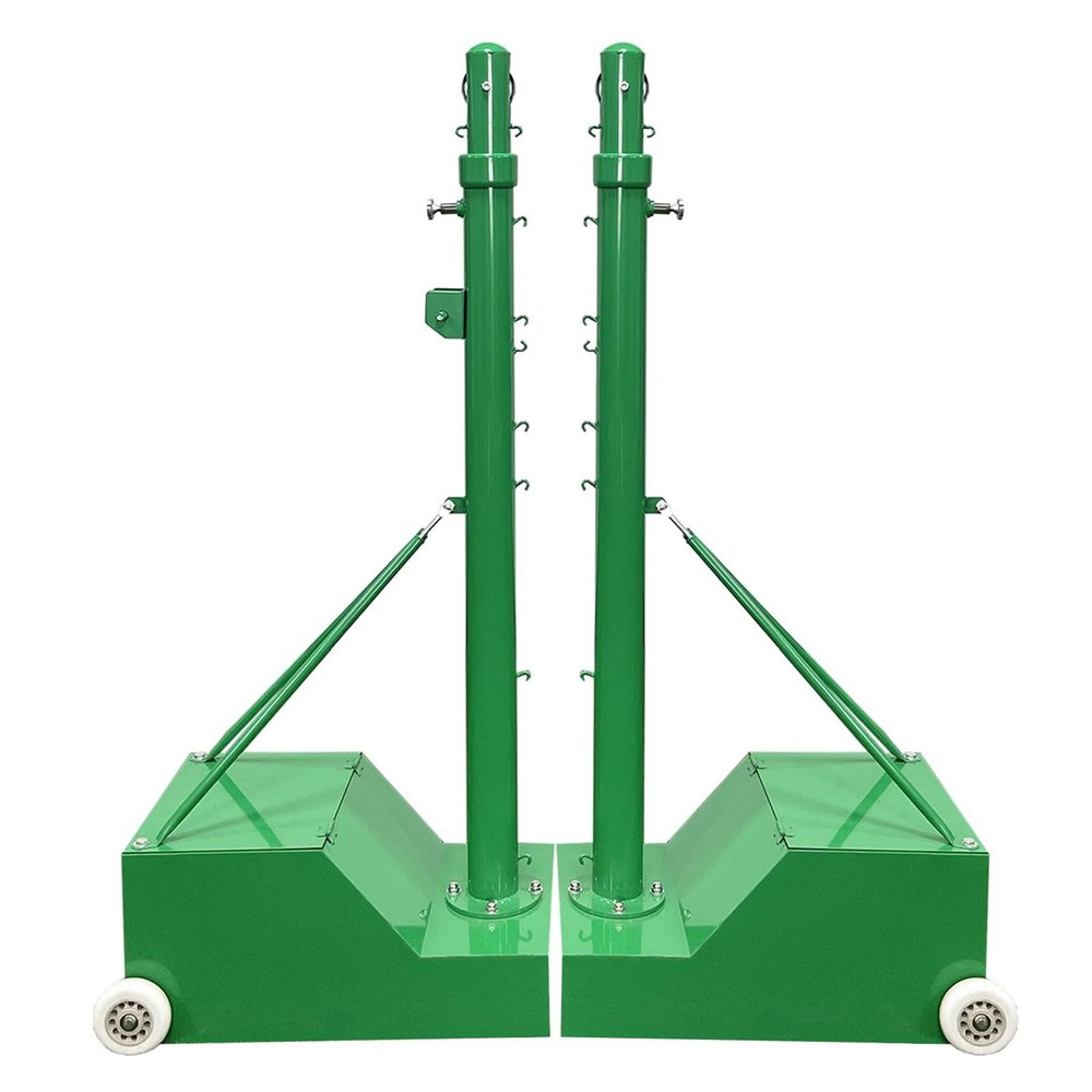 MENUBWPP Volleyball net Volleyball/Badminton Stand with Stable Base Volleyball Net for Backyard 8 Heights 5ft - 7.9ft (Size : Style2)