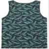 Aturmio Mens Tank Tops Graphic Tank Tops for Men Quick Dry Workout Swim Beach Sleeveless Crocodile Shirts Mens Tank Top Undershirt view 3