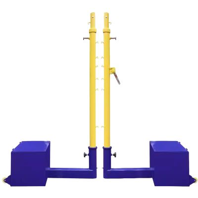 MENUBWPP Volleyball net Volleyball/Badminton Net Portable Volleyball Net Height Between 1.55M/5FT and 2.43M/7.9FT Adjust(Style 1)
