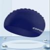 COPOZZ Womens Swim Cap for All Hair - Large, Comfortable Silicone Swimming Cap, Waterproof Design for Long, Short, Thick & Curly Hair | Secure & Comfortable Fit (Blue-12yrs+) view 2