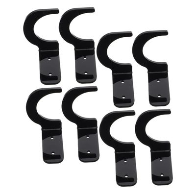 MUSISALY 4pairs Bat Rack for Wall Baseball Bat Holder Stand Decorative Baseball Display Case