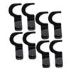 MUSISALY 4pairs Bat Rack for Wall Baseball Bat Holder Stand Decorative Baseball Display Case view 1