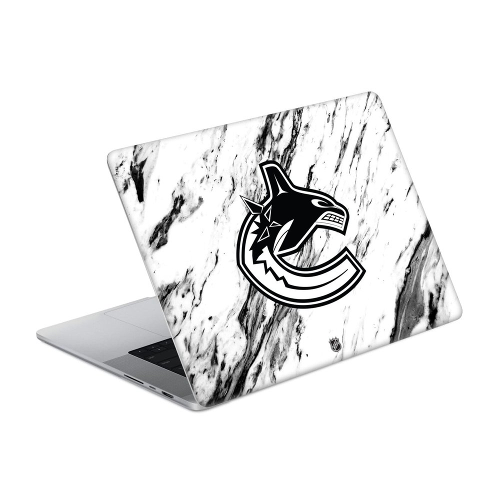Head Case Designs Officially Licensed NHL Marble Vancouver Canucks Vinyl Sticker Skin Decal Cover Compatible with MacBook Pro 14" A2442