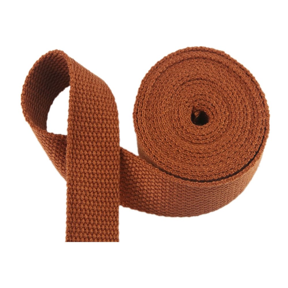 YunYunStrap 3/4 Inch Cotton Webbing Strap for Bags Handles Rucksack Backpacks Luggage Cargo Strapping Arts and Crafts - 10 Yards/roll