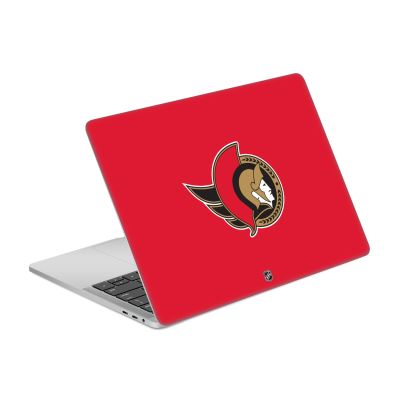 Head Case Designs Officially Licensed NHL Plain Ottawa Senators Vinyl Sticker Skin Decal Cover Compatible with MacBook Pro 13" A2338