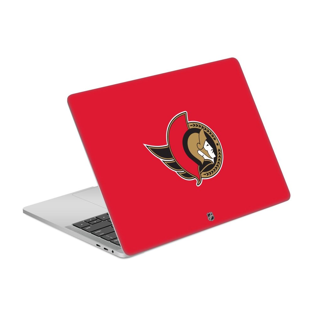 Head Case Designs Officially Licensed NHL Plain Ottawa Senators Vinyl Sticker Skin Decal Cover Compatible with MacBook Pro 13" A2338