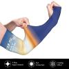 HDAODNM Jesus Bible Shooter Sleeves for Christian Sun Sleeves Cross Cooling Arm Sleeves Bible Arm Cover Sleeves view 3